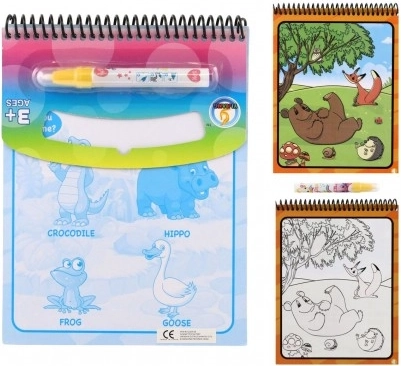 Magisch kleuren met dieren - kleurboekjes met waterpen