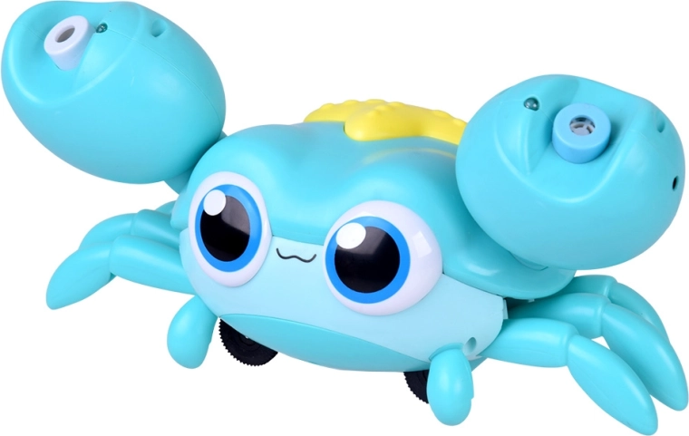 Beweeglijke krab met wieltjes