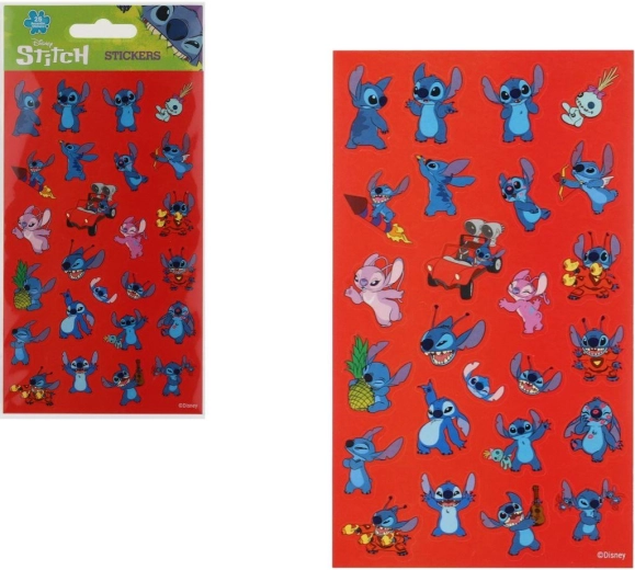 Herbruikbare stickers Lilo & Stitch – 25 stuks