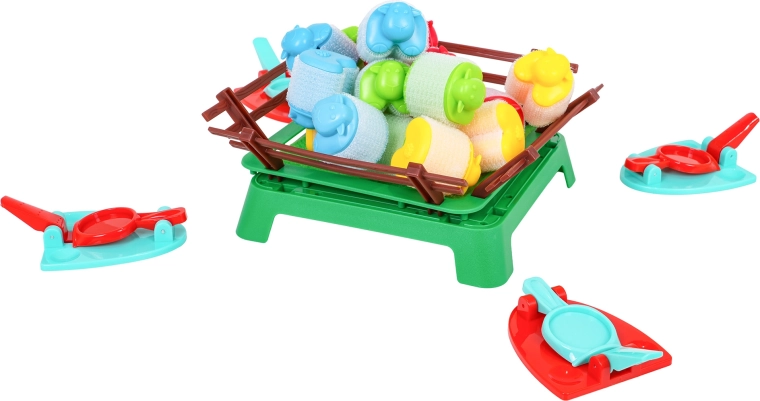 Klittenband voor het bouwen van torentjes