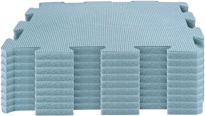 Nido nido schuim speelmat puzzel dusty blue (9 delen)