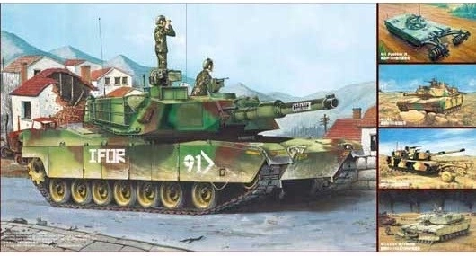 Modeltank M1A1/A2 Abrams 5v1
