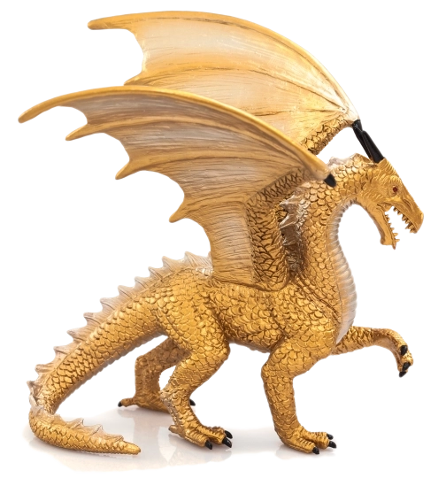 Mojo gouden draak – deluxe verzamelfiguur
