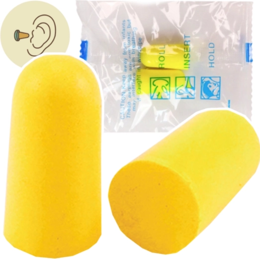 Oordopjes tegen geluid 24,5 × 13 mm