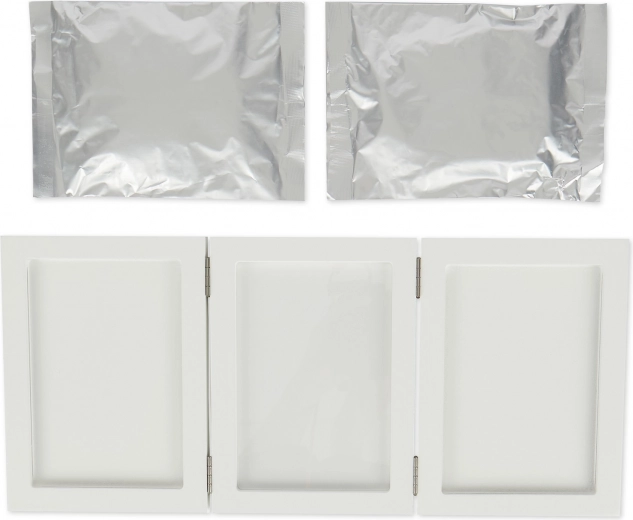 Bieco - Set voor hand- en voetafdrukken met lijstjes