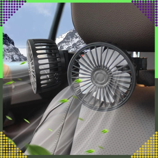 Koeling voor beide achterpassagiers