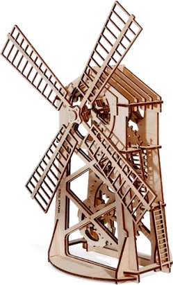 Wood Trick 3D mechanische puzzel – houten molen