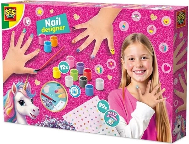 SES eenhoorn – nageldecoratieset
