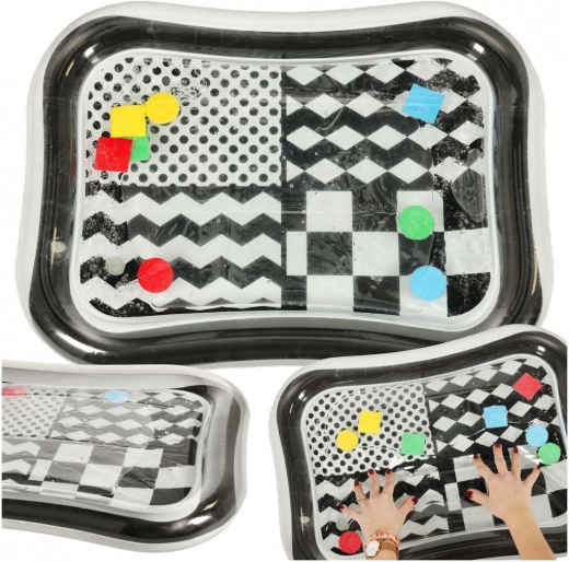 Sensorisch speelgoed Contrast watermat