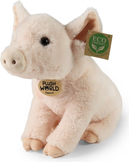 Rappa pluchen varken 28 cm eco friendly Plush World