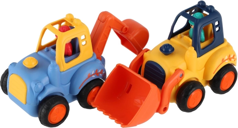 Bouwmachine voor spelen op de bouwplaats