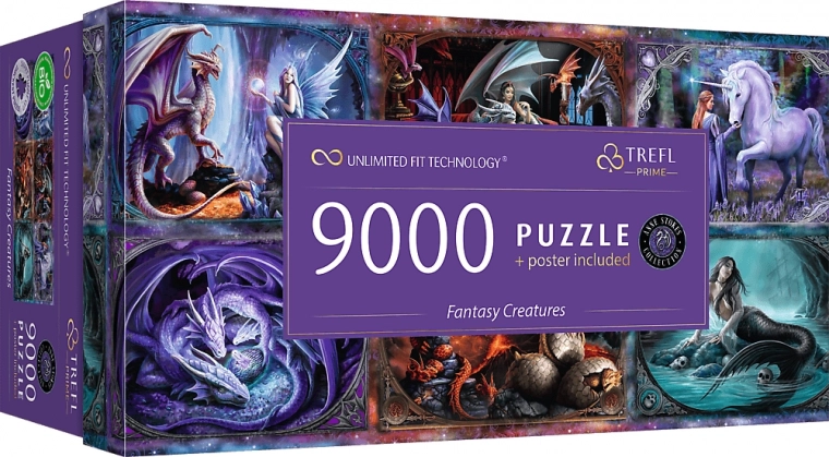 TREFL Puzzel Fantastische wezens 9000 stukjes