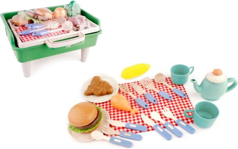 Kinderkeukenset – mini‑grill met accessoires