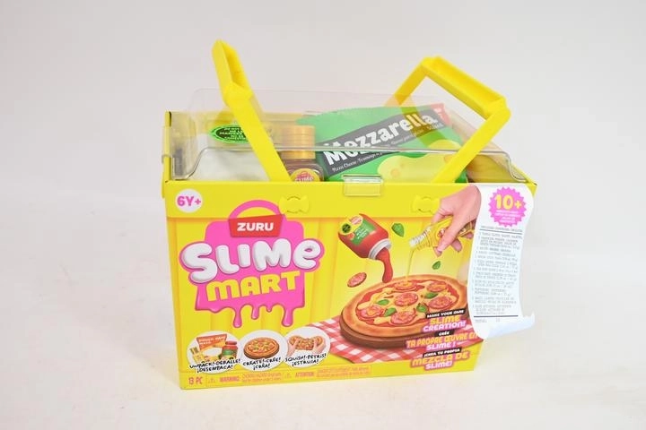 ZURU Slime Mart pizza-set in mandje