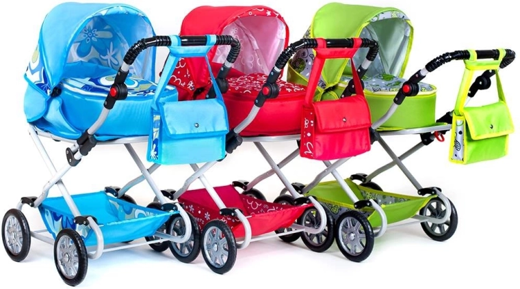 Twee configuraties in één – diepe wagen en wandelwagen