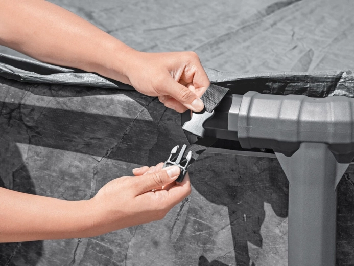 Veilige bevestiging tegen wind