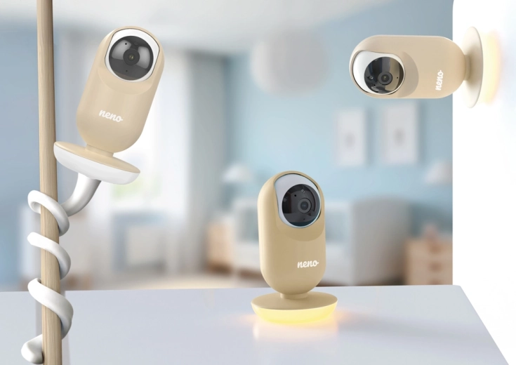 Draaibare camera te bedienen vanaf de ontvanger en 4× zoom