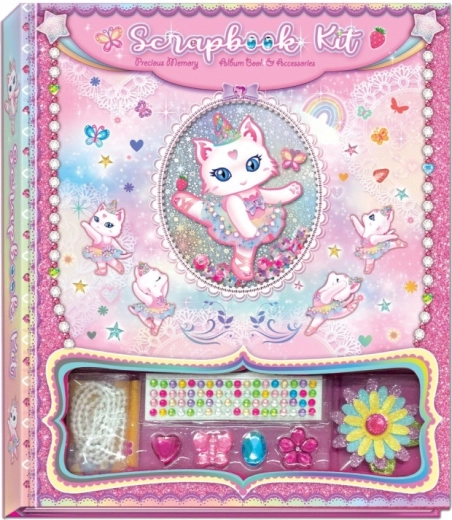 Scrapbook-decoratieset Pecoware - Ballerina Cat