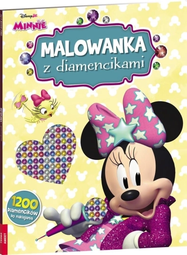 Disney Minnie kleurboek met diamantjes