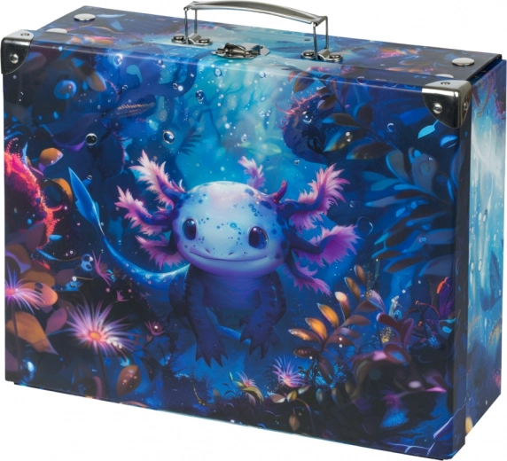 Opvouwbare schoolkoffer Axolotl Baagl