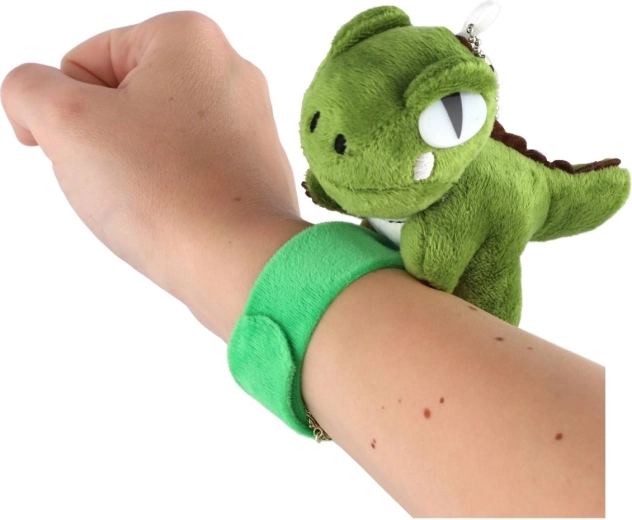 Superzachte pluchen dinosaurus