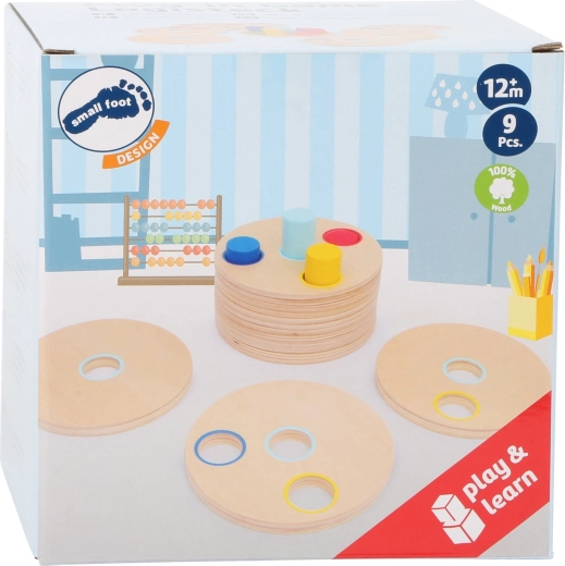 Logisch houten insteekspel Small Foot