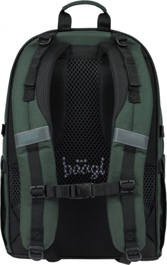 Comfortabele rugzak met ruimte voor een 15" laptop