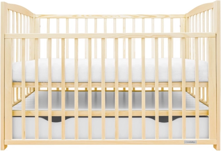 Lattenbodem in 3 hoogtes met goede ventilatie