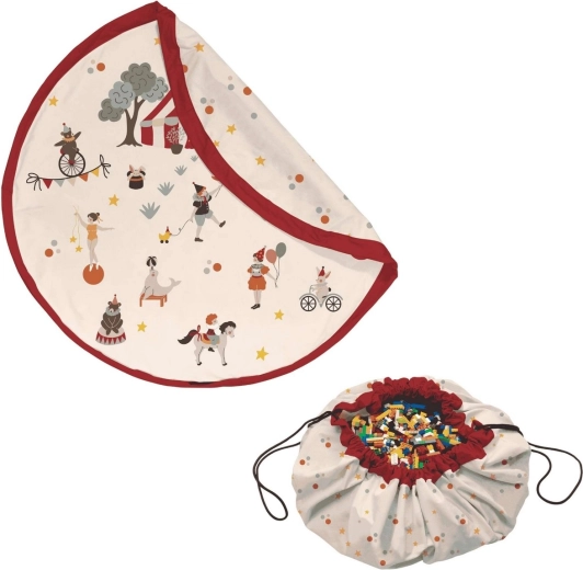 Play&Go noomad original speelkleed en speelgoedzak circus