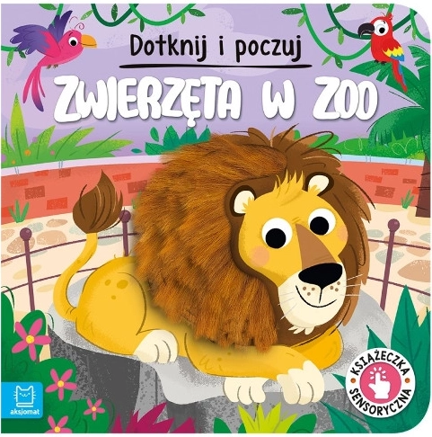 Voel en ontdek: Dieren in de dierentuin – voelboek voor de allerkleinsten