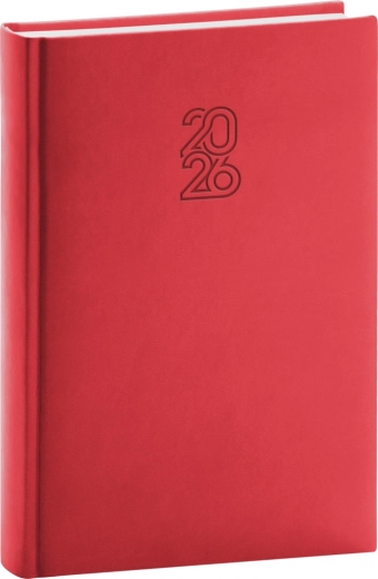 Dagboek 2026 rood