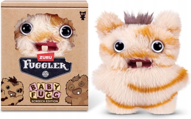 ZURU Fuggler Baby Fuggs Screech bruine knuffel