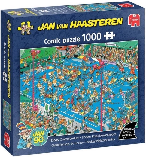 Jumbo Jan van Haasteren puzzel ijshockeykampioenschap 1000 stukjes