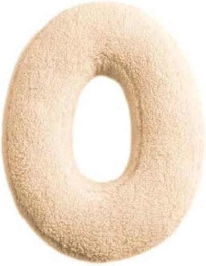 Mealini pluchen letter O crème - 1 stuk