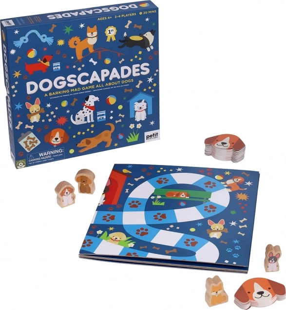 Petit Collage bordspel over honden