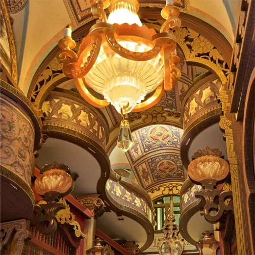 Luxe bibliotheek in miniatuur