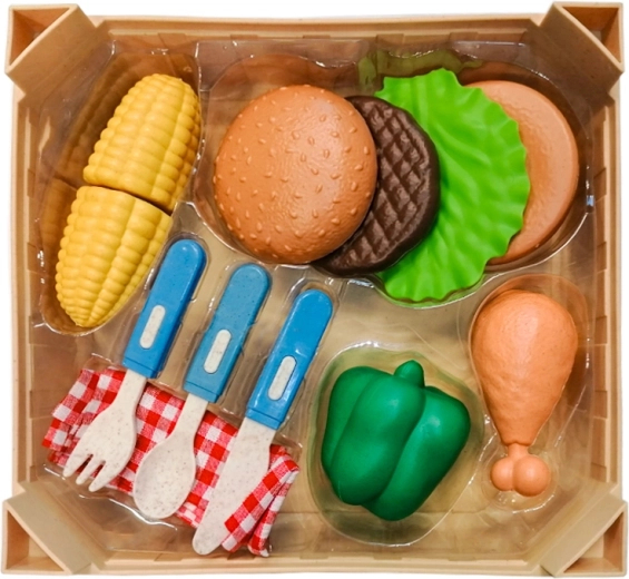 Compleet spel voor picknick en restaurant