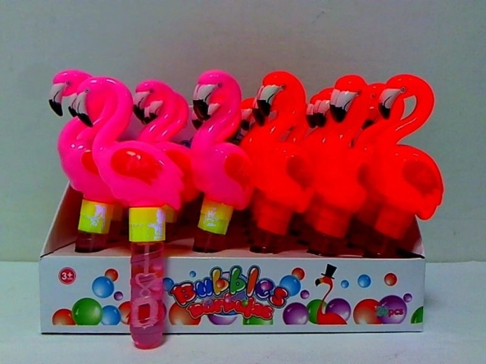 Kinderbellenblaas Flamingo – display 24 stuks