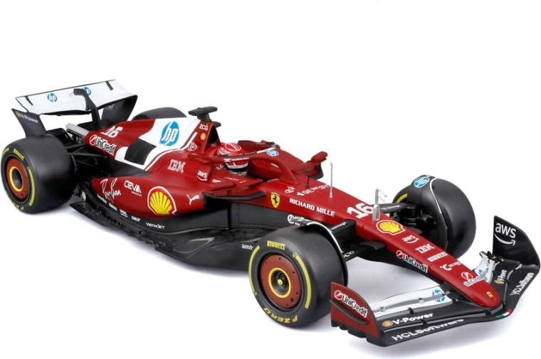 Realistische details Ferrari SF-25 (2025)