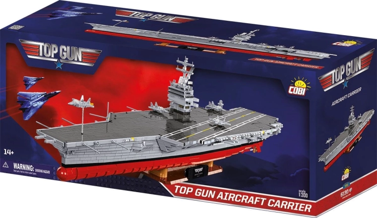 Cobi Top Gun vliegdekschip 1:300 (6130 onderdelen)