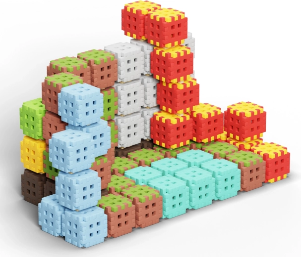 Eenvoudig verbinden, zacht materiaal, veilig spelen