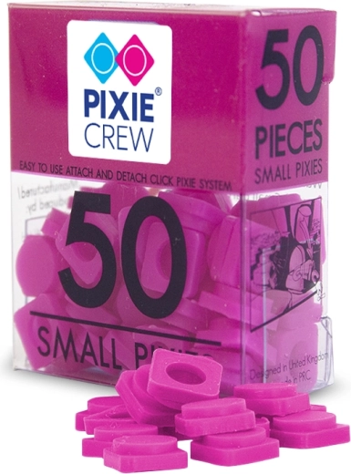Pixie Crew kleine siliconen pixels fuchsia