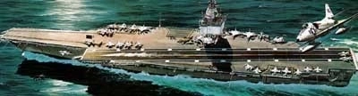 Model schip U.S.S. Enterprise