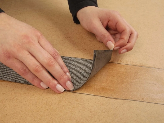 Flexibele strook met realistische structuur