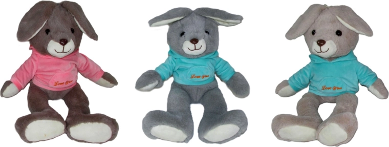 Pluchen konijntje 20 cm