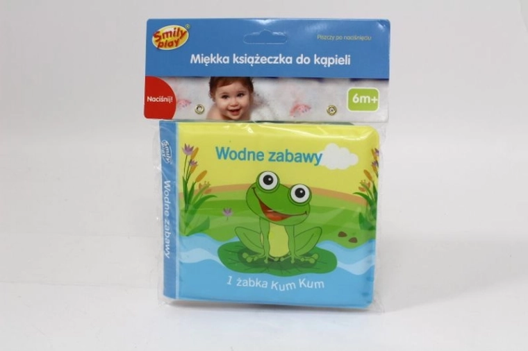 SmilyPlay zachte piepboekje voor in bad met dieren