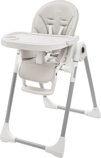 Kinderstoeltje NEW BABY Iris, warm grijs