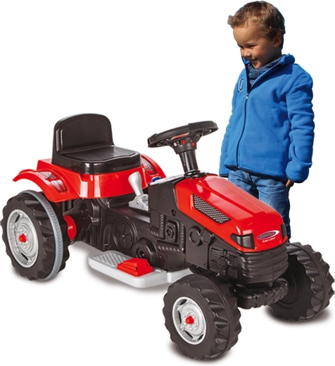 Jamara kinder-elektrische tractor Strong Bull rood 6V