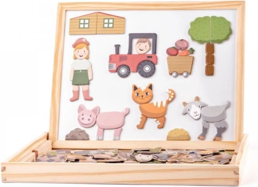 Magnetisch en droog uitwisbaar bord voor kinderen