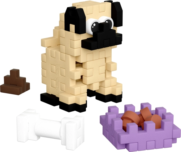 Schattige mops van 42 onderdelen